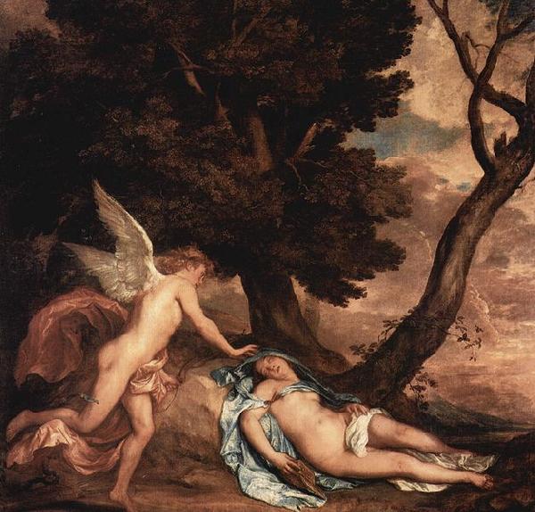 Anthony Van Dyck Amor und Psyche oil painting picture
